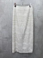 新品 MERCURYDUO マーキュリーデュオ エスニック刺繍スリット スカート sizeM/ベージュ ■◆レディース