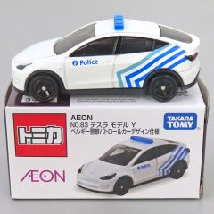 廃盤トミカ⭐️AEON No.83⭐️テスラ モデルY ベルギー警察仕様 - メルカリ