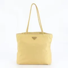 プラダ テスート ナイロン トライアングル 三角ロゴ トート バッグ 肩掛け ショルダー ハンド A4 レディース RUE DM41-5【中古】