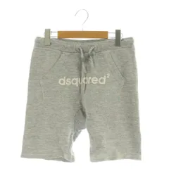 ディースクエアード DSQUARED2 キッズ スウェットショートパンツ プリント 10Y グレー /MY ■OS ■GY66