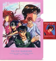 【中古】グッズセット コエンマ A4クリアファイル＆ステッカー 「一番くじ 幽☆遊☆白書 暗黒武術会編 vol.2」 G賞