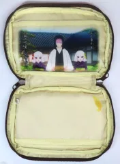 【中古】グッズセット 集合 ガジェットケース＆ステッカーセット 「鬼滅の刃」 ユニバーサル・スタジオ・ジャパン2024限定