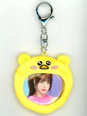 【中古】キーホルダー ホン・ウンチェ 缶バッジキーリング HONGPPIPPI 「2025 LE SSERAFIM TOUR ‘EASY CRAZY HOT’ IN JAPAN」