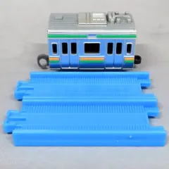 【中古】おもちゃ E231系近郊電車(中間車)+直線レール×2 「カプセルプラレール わくわく乗り継ぎ!特急＆普通列車編」
