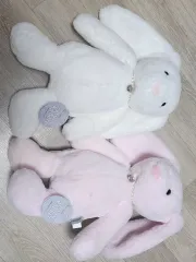 ノーブルウサギ パールネックレス ウサギ ぬいぐるみ L