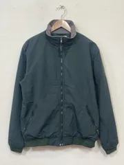 L.L.Bean エルエルビーン 90’s ウォームアップジャケット ブルゾン ジャケット sizeM/緑  ◆■◎メンズ