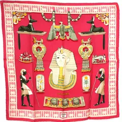 エルメス HERMES  スカーフ プチカレ TUTANKHAMUN
