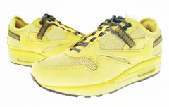 ナイキ NIKE ×TRAVIS SCOTT トラヴィススコット AIR MAX 1 CJ GOLD エアマックス1 カクタス ゴールド DO9392-700 26 イエロー ブランド古着ベクトル 中古▲■250627