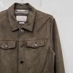 ZARA ザラ マン クラシック スウェード トラッカー ジャケット