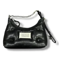 参考上代211200円 Maison Margiela Glam Slam Chain Shoulder Bag グラムスラムチェーンショルダーバッグ メゾンマルジェラ SB1WG0021 ブラック F 1422A1