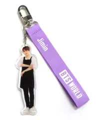 【中古】雑貨 ジミン(BTS/防弾少年団) ストラップキーリング 「BTS WORLD」