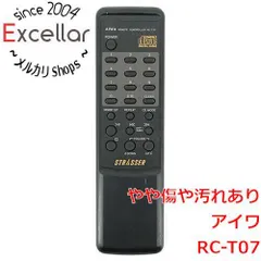 [bn:0] AIWA　オーディオリモコン　RC-T07のサムネイル