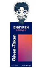 【中古】ブックカバー・栞 ジョンウォン/Given-Taken衣装・乗っかりデザイン 「ブックマークコレクション ENHYPEN」