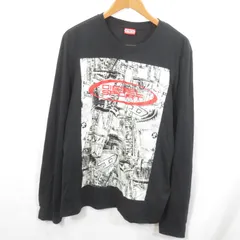 DIESEL デニムグラフィック ロングスリーブ 長袖 Tシャツ