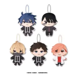 【中古】ぬいぐるみマスコット・ぬいぐるみバッジ 全5種セット 「桃源暗鬼 かぷっこふれんず」