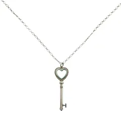ティファニー TIFFANY&Co. ネックレス ビーズハートキーネックレス シルバー925 レディース
