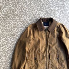 fred perry×the britishmillerain オイルジャケット - メルカリ