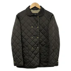 Aquascutum(アクアスキュータム) ブルゾン サイズ8 M レディース美品  - ダークブラウン 長袖/中綿/冬/秋