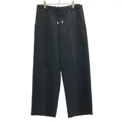 THE RERACS ザ リラクス 17AW WIDE EASY SLACKS ワイドイージースラックスパンツ 17FW-REPT-104 ブラック 46のサムネイル