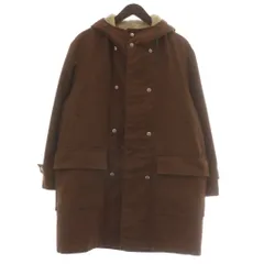 マックレガー マクレガー McGREGOR モッズコート アウター フード 裏地ボア ライナー付き 比翼ボタン M 茶色 ブラウン /XZ ■GY18