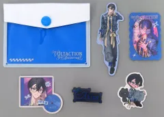 【中古】グッズセット 四季凪アキラ ステッカー＆ミニケースセット 「バーチャルYouTuber にじさんじ VOLTACTION 3rd Anniversary」