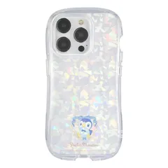 【人気商品】グルマンディーズ ポケットモンスター iPhone 15 Pro 対応 クリスタルクリアケース ポッチャマ POKE-908B