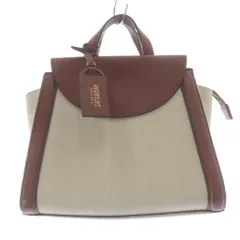 ケイトスペード サタデー kate spade SATURDAY  レザー キャンバス 2WAYバッグ ハンドバッグ ショルダーバッグ ベージュ 茶色