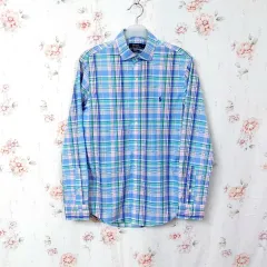 POLO RALPH LAUREN(ポロラルフローレン) 正規品 メンズ シャツ チェック柄 95 スリム 105
