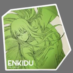 [중고] 마그넷·자석 [단품] 랜서/엘키두(컬러) 마그넷 시트 [Fate/Grand Order -절대 마수 전선 바빌로니아-×로손 LOOK] 동고품