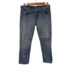 B086 7 For All Mankind（セブン・フォー・オール・マンカインド）ジーンズ Roxanne 30インチ Made in U.S.A. インディゴ