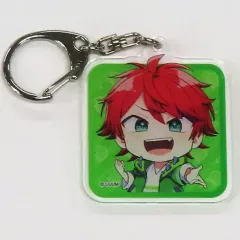 【中古】キーホルダー じゃぱぱ(カラフルピーチ) アクリルキーホルダー2023