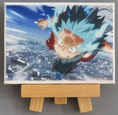 【中古】キャンバスボード・キャンバスアート 緑谷出久 「僕のヒーローアカデミア ミニキャンバスコレクション」