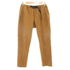 グラミチ GRAMICCI クライミングパンツ イージー ロゴ スリムテーパード S 茶 ブラウン /AE ■GY01