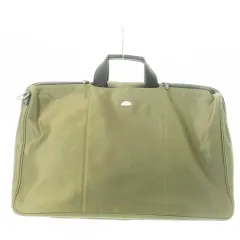 サムソナイト Samsonite ブリーフケース ビジネスバッグ 2way ショルダー ナイロン レザー 革 ロゴ ACE製 緑 グリーン /CK8 ■GY18