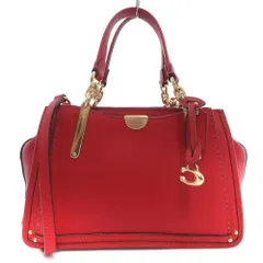 コーチ COACH ドリーマー21 ハンドバッグ ショルダー 2WAY ミニ レザー 本革 赤 レッド 67021 /AE