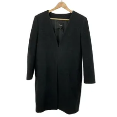 theory(セオリー) コート サイズP M レディース美品  - ダークグレー 長袖/秋/冬