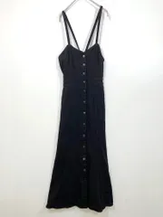 FREE'S MART フリーズマート 131-2240062 バックリボンマーメイドデニムジャンスカ ワンピース sizeM/黒 ■■レディース