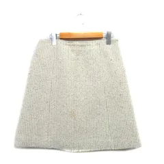 ボールジー BALLSEY トゥモローランド 台形 スカート ミニ 36 アイボリー 白 /KT28