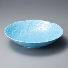 波佐見焼 丹心窯 新小鉢 水晶青海波 16cm 2枚セット - メルカリ