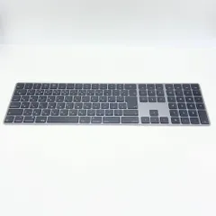 美品 Apple Magic Keyboard テンキー付き (JIS) A1843 スペースグレー【C6095-80】