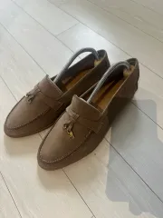 ロロ・ピアーナst ローファー ブラウン