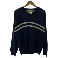 Eddie Bauer　セーター　長袖　トップス　Vネック　ライン　古着　/0126