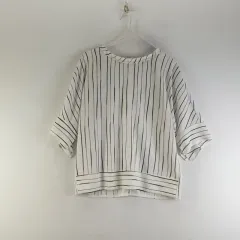 イザットババ レディース 85-155 ストライプ ブラウス L8839