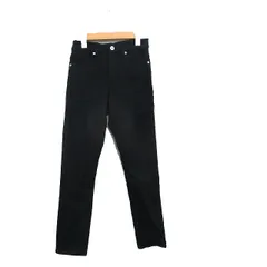 ナノユニバース nano universe スキニー パンツ コットン シンプル 36 ブラック 黒 /KT4