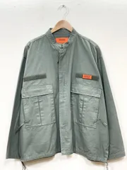 UNIVERSAL OVERALL ユニバーサルオーバーオール Loose Military Jacket ミリタリー ジャケット sizeL/カーキ  ■■ メンズ