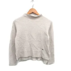 アーノルドパーマー Arnold Palmer ニット セーター 長袖 ハイネック ワンポイント ロゴ 3 ベージュ /KT32