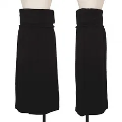 トリココムデギャルソンtricot COMME des GARCONS ストレッチウールハイウエストスカート 黒S位