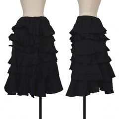 comme des garcons ラップスカート フリルデザイン - メルカリ