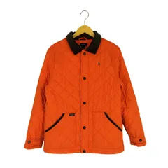 ポロラルフローレン POLO RALPH LAUREN ポニー刺繍 襟コーデュロイ キルティングジャケット メンズ import：XL 