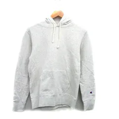 チャンピオン CHAMPION プルオーバー パーカー フード コットン シンプル M グレー 灰 /KT29
